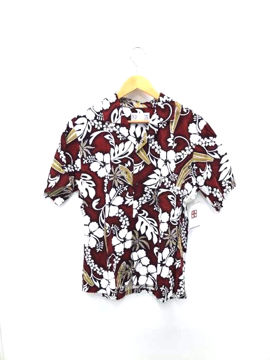 USED古着(ユーズドフルギ) 花柄オープンカラーアロハシャツ メンズ JPN：M