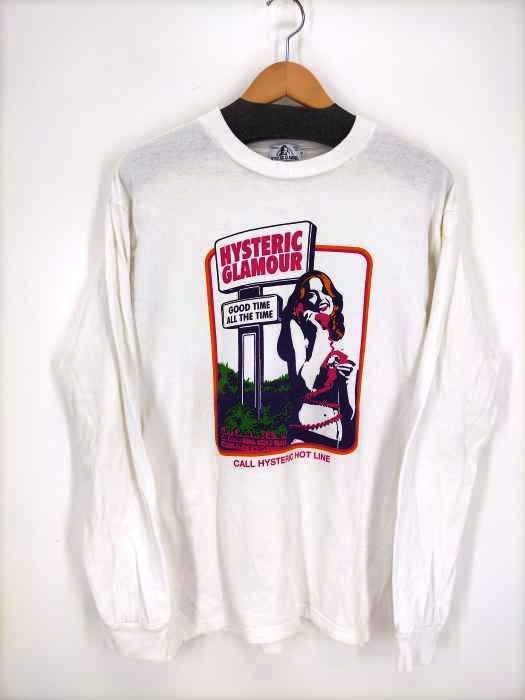 HYSTERIC GLAMOUR(ヒステリックグラマー) GOOD TIME ALL THE TIME Tシャツ メンズ トップス Tシャツ・カットソー
