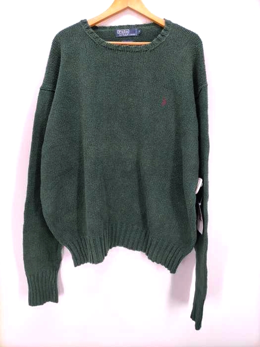 Polo by RALPH LAUREN(ポロバイラルフローレン) ビッグサイズワンポイントニット メンズ import:XL