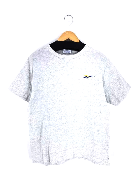 Reebok(リーボック) 刺繍タグ クルーネックTシャツ メンズ JPN：M