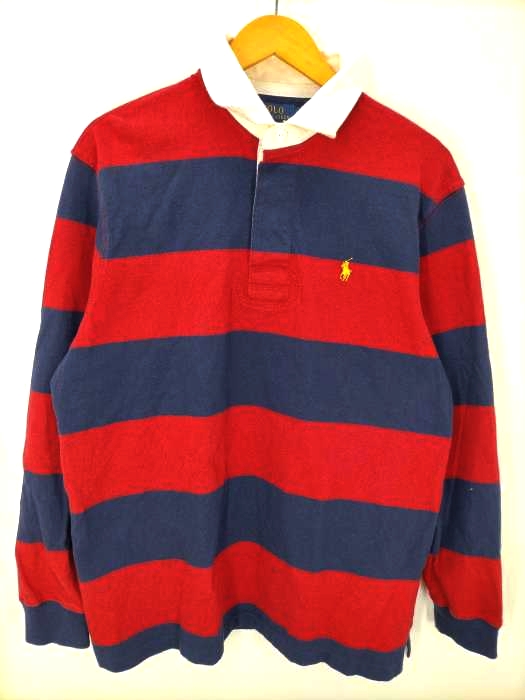 Polo by RALPH LAUREN(ポロバイラルフローレン) ラガーシャツ メンズ import：L