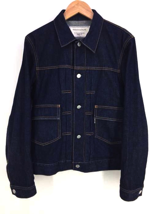 MAISON KITSUNE メゾンキツネ(メゾンキツネ) インディゴデニムジャケット メンズ  S