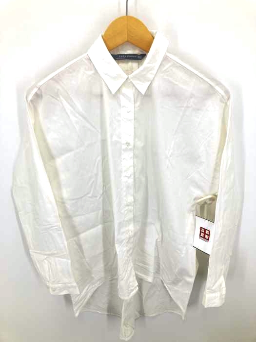 ZARA WOMAN(ザラ ウーマン) レギュラーカラーシャツ レディース  M