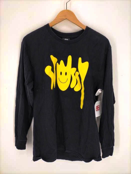 Stussy(ステューシー) スマイル ロゴ L/STee メンズ  M