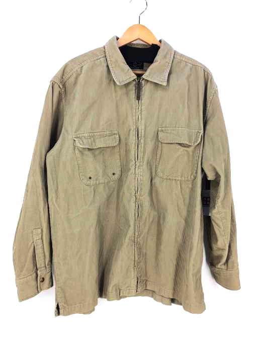 AMERICAN EAGLE OUTFITTERS(アメリカンイーグルアウトフィッターズ) コーデュロイジップアップブルゾン メンズ JPN:L