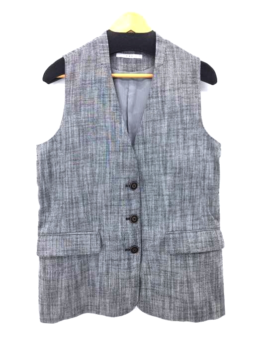 KBF(ケイビーエフ) 21AW ヘリンボンBIGベスト レディース ONE SIZE