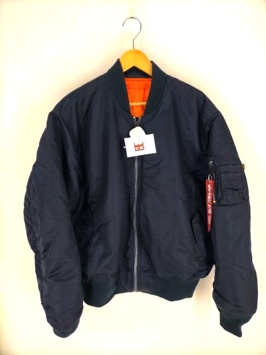 ALPHA INDUSTRIES(アルファインダストリーズ) MA-1 フライトジャケット メンズ JPN:XL