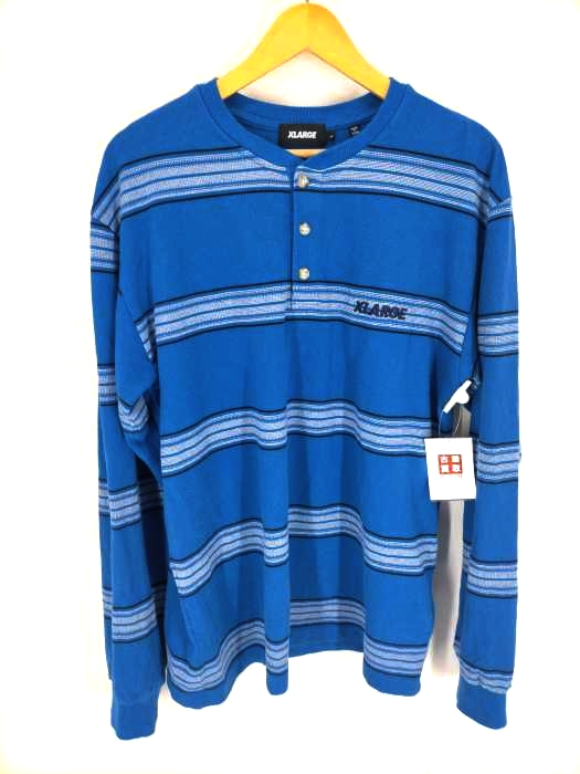 X-LARGE(エクストララージ) 21AW Henry Neck L/S Tee メンズ JPN:L