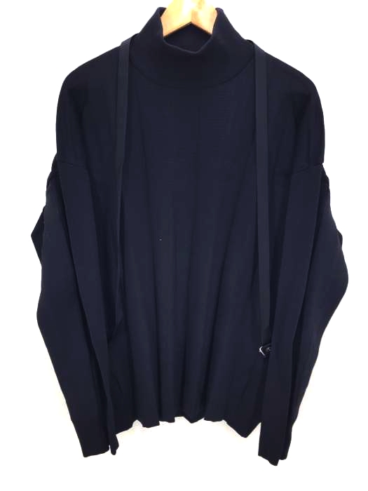 Y.O.N.(ワイオーエヌ) PLEATED HIGH NECKED KNIT メンズ JPN：50