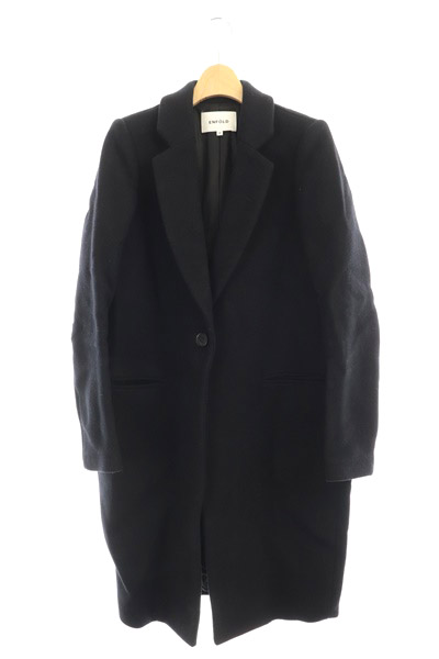 ENFOLD(エンフォルド) 16AW チェスターコート ロング 総裏地 レディース  38(日本サイズM相当)
