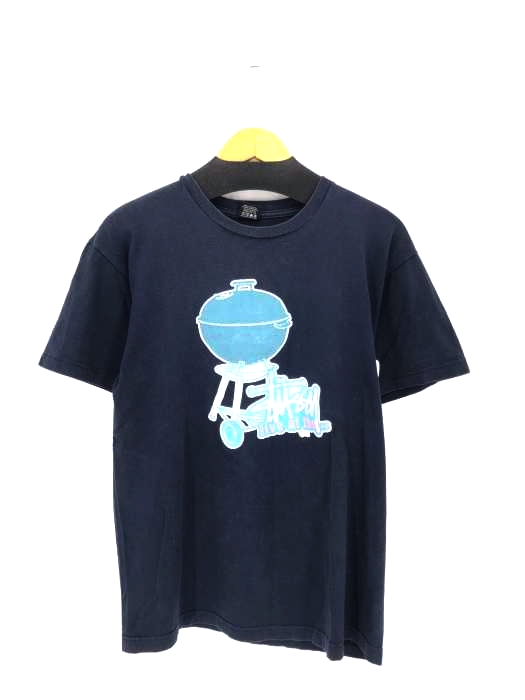 Stussy(ステューシー) ©1980 メキシコ製 3Dフロッキー プリント TEE メンズ import：M