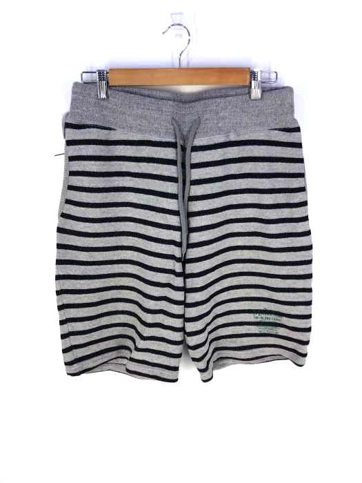 MANASTASH(マナスタッシュ) スウェット ボーダー ショートパンツ ショーツ メンズ JPN:L