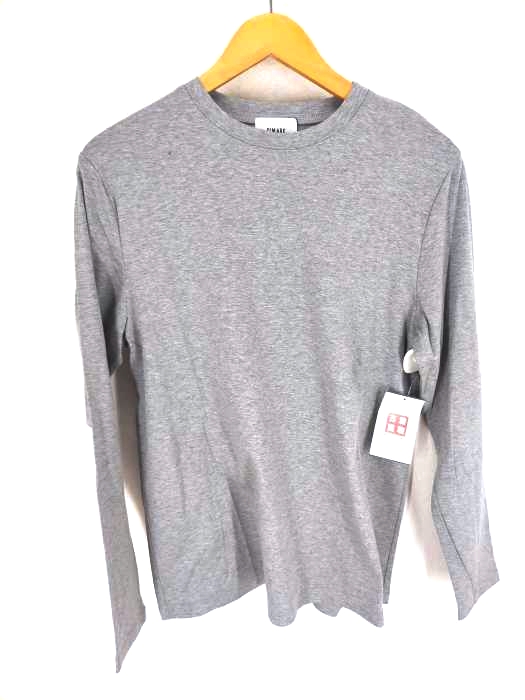 RIM.ARK(リムアーク) クルーネックロングTシャツ レディース  38
