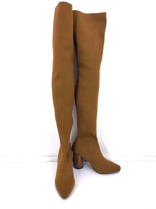 スライ SLY RIB FITTED KNEE HIGH BOOTS レディース  S