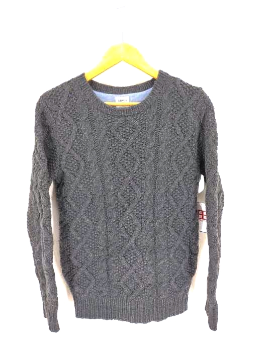 ミスタージェントルマン MISTER GENTLE MAN FISHERMAN CREW NECK SWEATER フィッシャーマンクルーネックセーター メンズ JPN：M