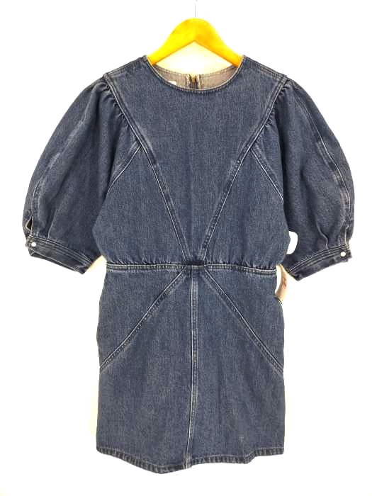 moussy(マウジー) DOLMAN SLEEVE DENIM ミニワンピース レディース  2