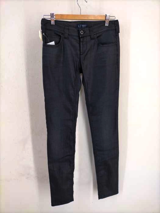 ARMANI JEANS(アルマーニジーンズ) コーティング加工デニムパンツ レディース US：25