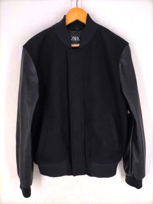 ZARA(ザラ) COMBINATION BOMBER JACKET メンズ  L