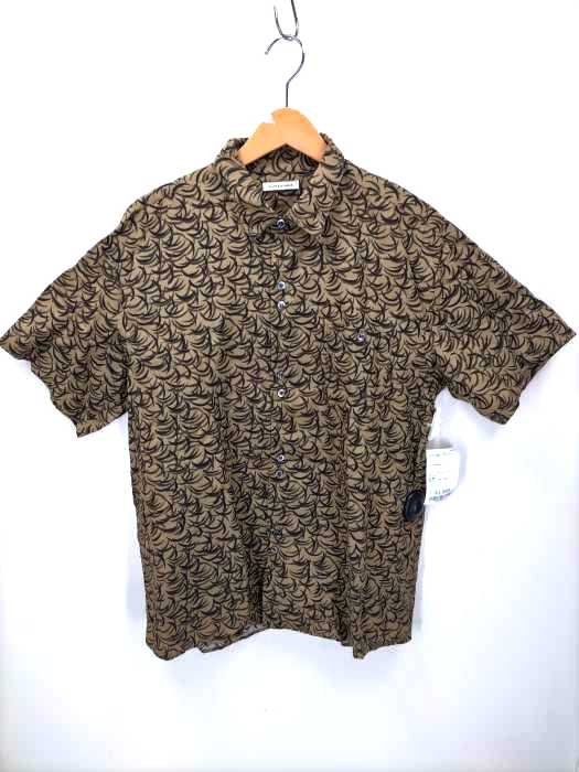 CLANE HOMME(クラネオム) トライバル柄半袖シャツ メンズ JPN：1