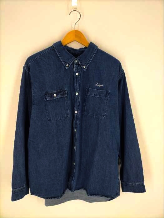 LFYT(エルエフワイティー) WASHED DENIM B.D. SHIRT メンズ JPN：L