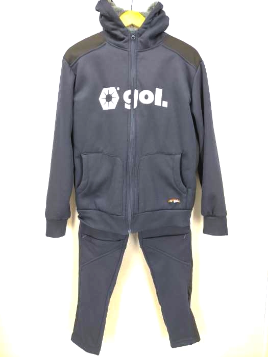 ゴル gol. 裏ボアパーカー 裏ボアスウェット メンズ  L