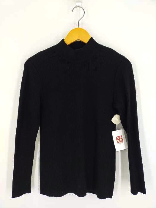 イヴサンローラン Yves Saint Laurent ウールモックネックニット レディース import：M