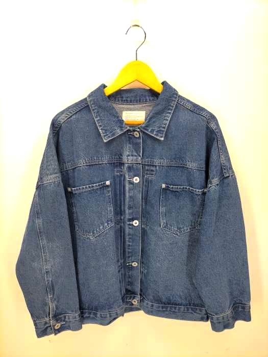 アンティカ パターントルソ antiqua patterntorso BIGデニムGジャン レディース  ML