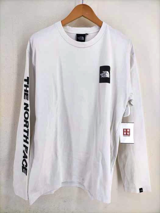 ザノースフェイス THE NORTH FACE ロングスリーブスクエアロゴTシャツ メンズ JPN：XL