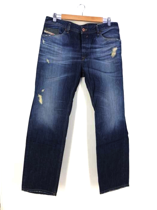 ディーゼル DIESEL WAYKEE ワンウォッシュダメージ加工デニムパンツ メンズ  W36/L32