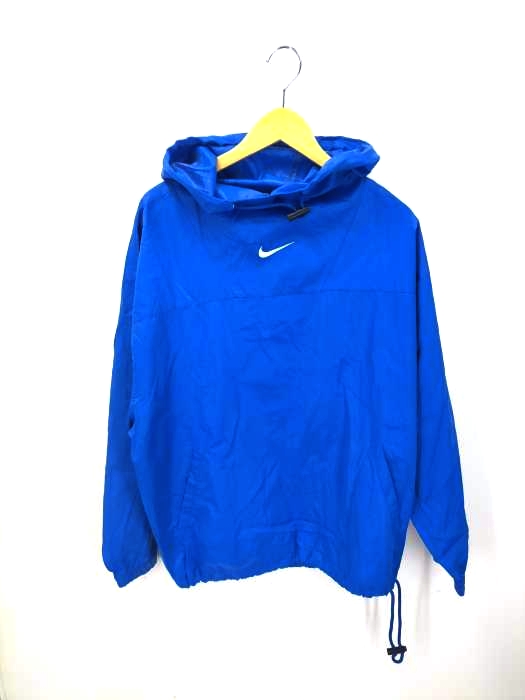 ナイキ NIKE 銀タグ ナイロン プルオーバーパーカー メンズ JPN：L