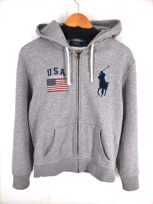 ポロラルフローレン POLO RALPH LAUREN ビックポニージップアップフーディー メンズ JPN：S