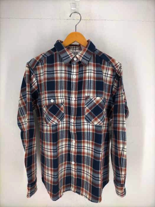 ファイブブラザー FIVE BROTHER EXTRA HEAVY FLANNEL WORK SHIRTS エクストラ ヘビーネルシャツ メンズ JPN：L