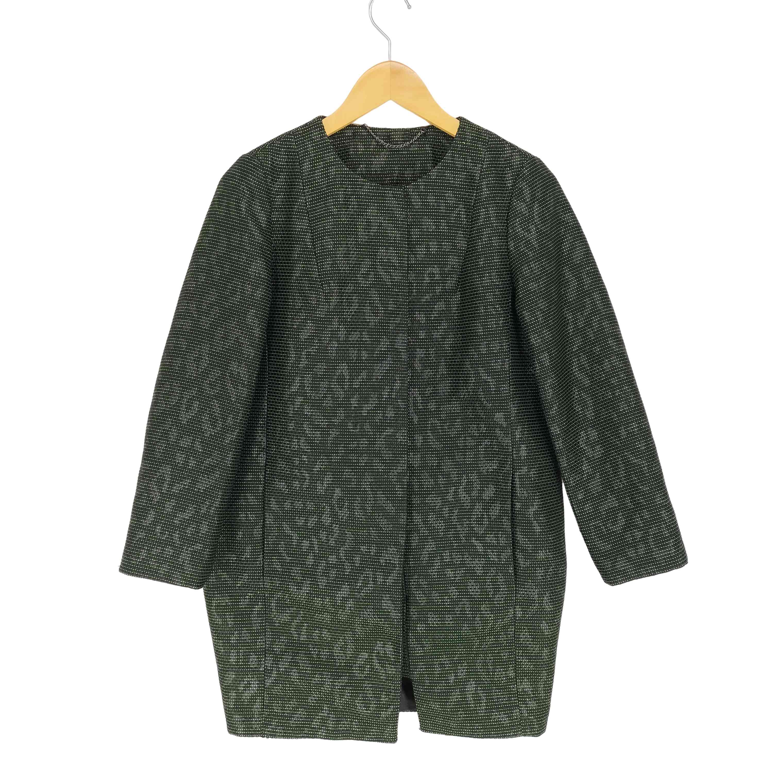 TOPSHOP(トップショップ) スナップボタンノーカラーコート レディース 34【中古】【ブランド古着バズストア】