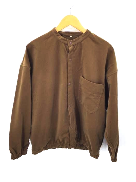 MUJI(ムジ) バンドカラー コーデュロイシャツジャケット メンズ  L-XL