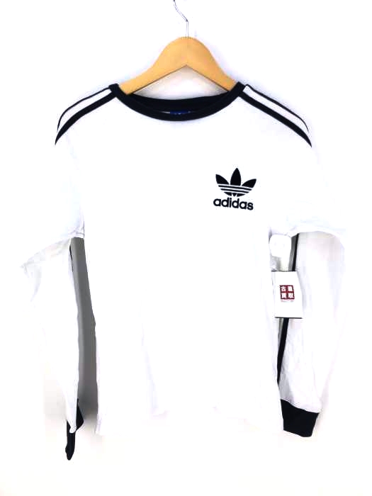 adidas Originals(アディダスオリジナルス) CLFN メンズ 長袖 カリフォルニアTシャツ レトロ アスレチックTシャツ レディース JPN：XS