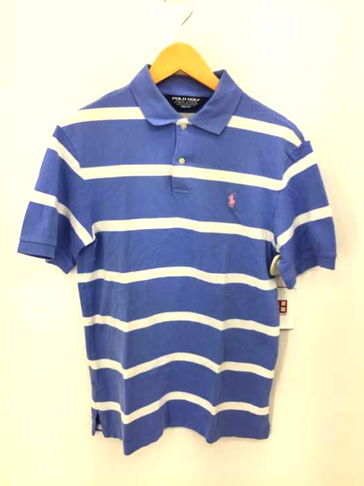 POLO GOLF RALPH LAUREN(ポロゴルフラルフローレン) ポニー刺繍 ボーダーポロシャツ メンズ 表記無