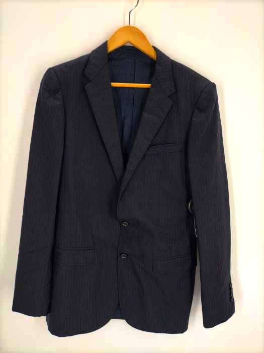 RING JACKET(リングジャケット) シルバーレーベル セットアップ ストライプ柄 シングルテーラードジャケット スラックスパンツ メンズ  48