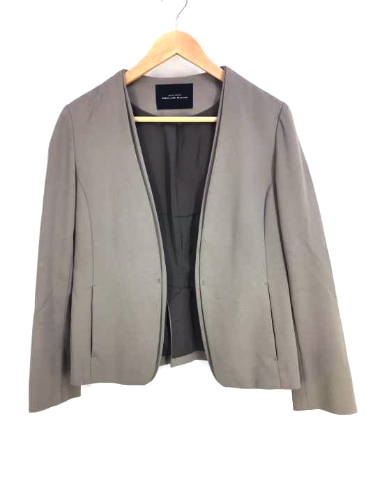 UNITED ARROWS green label relaxing(ユナイテッドアローズグリーンレーベルリラクシング) ツイルジャージ D ノーラペル ジャケット レディース JPN:38