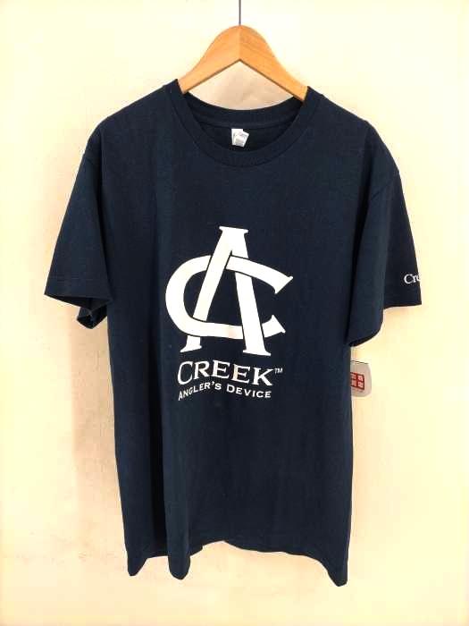 USED古着(ユーズドフルギ) CREEK ANGLERS DEVICE プリント半袖Tシャツ メンズ JPN：L