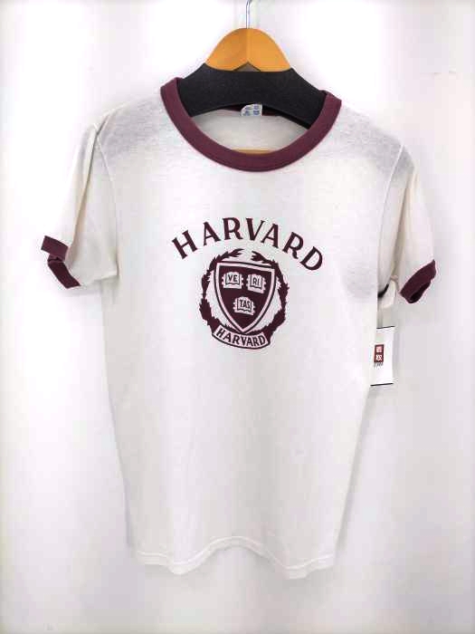 Champion(チャンピオン) 80S トリコタグHARVARD染み込みリンガーT メンズ import：M