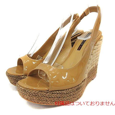 PELLICO(ペリーコ) SUNNY ストラップサンダル エナメル 厚底 ウエッジソール レディース  36（23cm）
