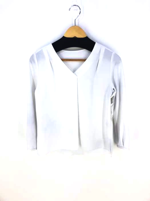 UNITED ARROWS green label relaxing(ユナイテッドアローズグリーンレーベルリラクシング) CR フロントタック Vネック ブラウス レディース 表記無