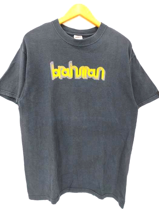 USED古着(ユーズドフルギ) 90s anvilボディ USA製 BRAHMAN バンド Tシャツ メンズ import：L