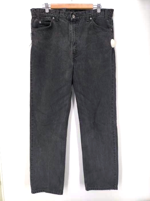Levis(リーバイス) 90S 505 REGULAR FIT STRAIGHT LEG ブラックデニム パンツ メンズ  W40L32