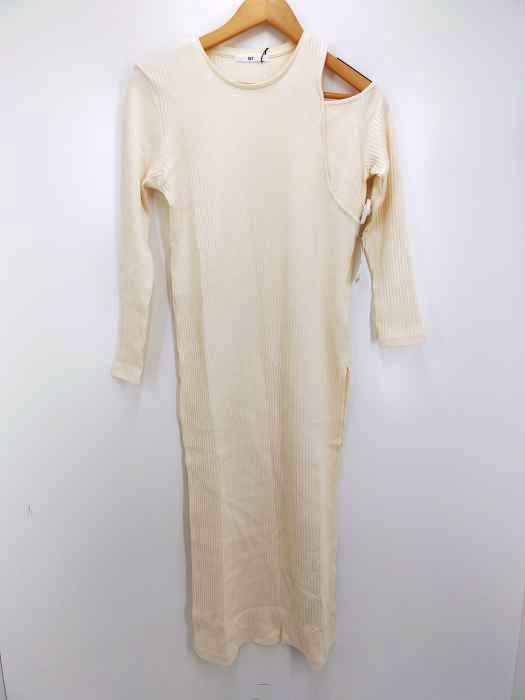 スライ SLY ASYMMETRY CUT RIB TOPS レディース  FREE