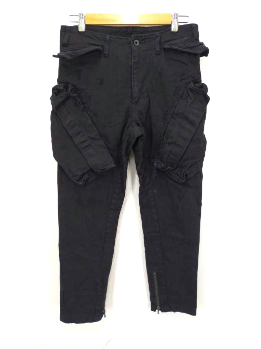 JULIUS(ユリウス) DamagedCargoDenimPants メンズ JPN：1