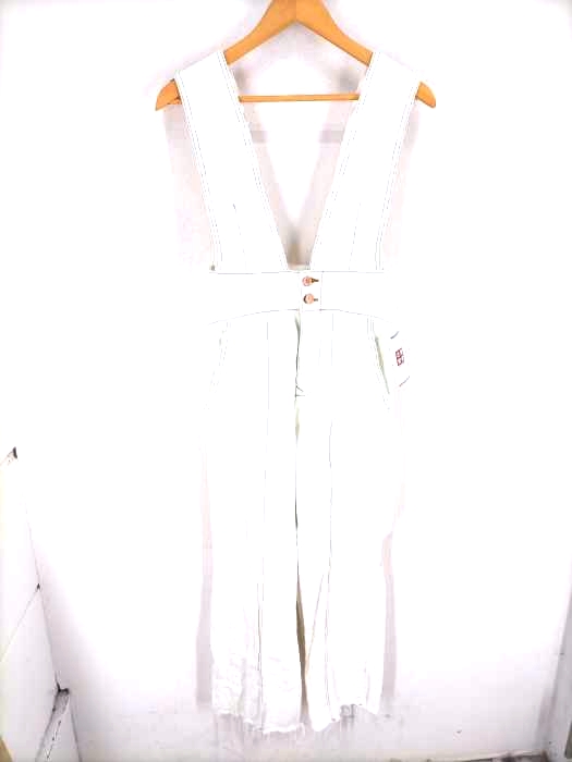 ZARA(ザラ) リラックスカットデニムサロペット レディース  XS