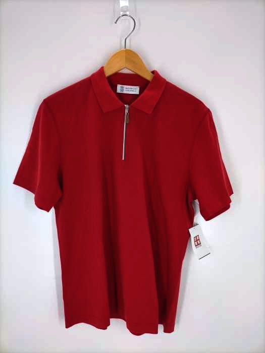 Brunello Cucinelli(ブルネロ クチネリ) ハーフジップコットンシャツ メンズ JPN：M