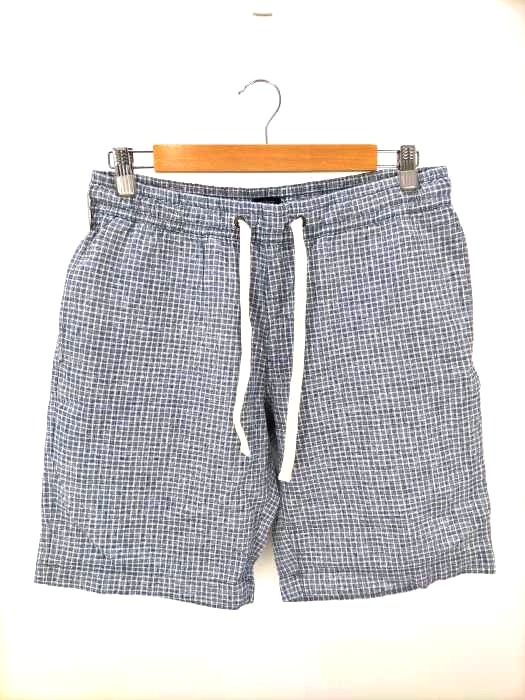 J.CREW(ジェイクルー) 総柄 コットン混リネンショーツ メンズ  M