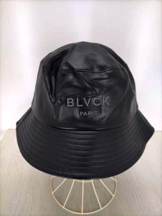 USED古着(ユーズドフルギ) {{BLVCK PARIS}}leather bucket hat メンズ 表記無
